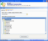 Convert PST to EML screenshot